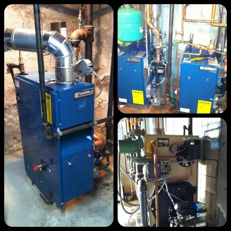 Kenmore oil boiler installations completed by Heating Giant